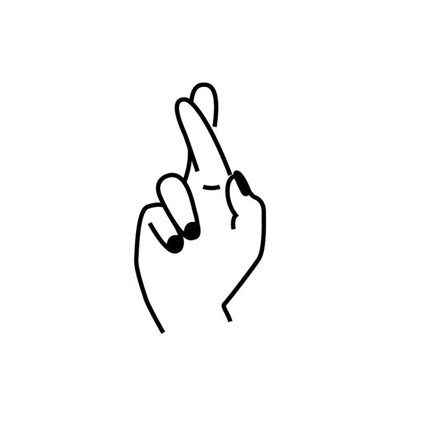 Finger Cross