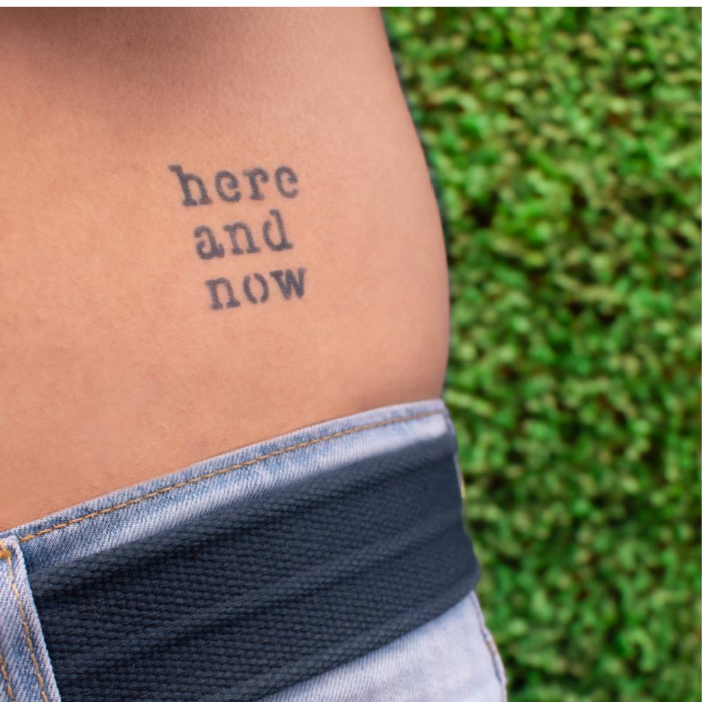 here and now